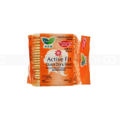 Lauríer Active Fit Sanitary Fresh Fruity Perfume Pads 20 Piece x 40 Packs