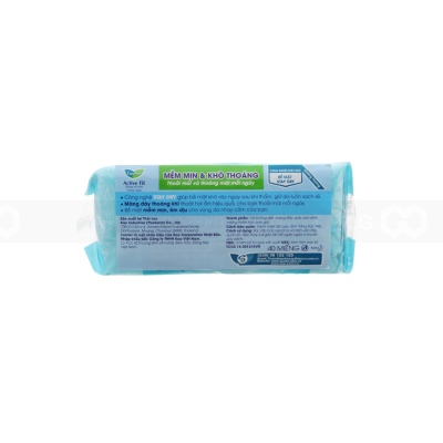 Lauríer Active Fit Sanitary Non-Perfume Pads 40 Piece x 24 Packs