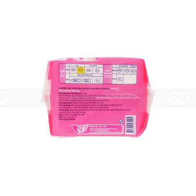 Lauríer Fresh & Free Sanitary Pads Thick Wings 8 Piece x 60 Packs