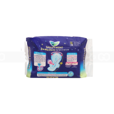 Lauríer Safety Night Sanitary Pads 30cm x 4 Piece x 72 Packs