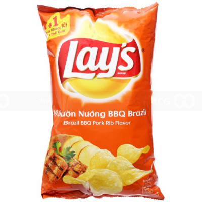 Lay's BBQ Snack 58g x 80 Bags