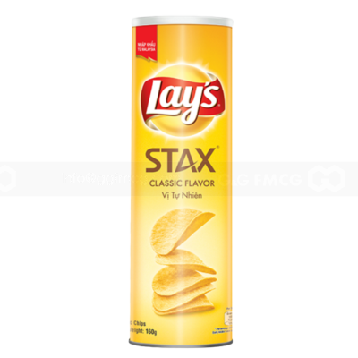  Lay's Stax Original Potato Chips 155g x 14 Cans