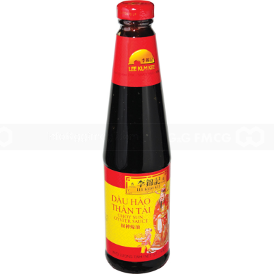 Lee Kum Kee Choy Sun Oyster Sauce 510g x 12 Glass Bottles