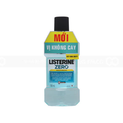 Wholesale Listerine Zero Spicy Mouthwash 750ml x 12 Bottles