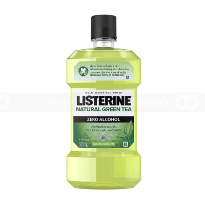 Wholesale Listerine Green Tea Flavor Mouthwash 500ml x 12 bottles