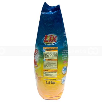 Lix Perfume Detergent Powder 5.5kg