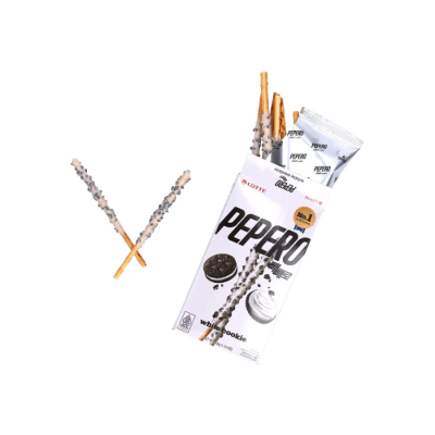Lotte Pepero White Cookie 32g x 40 Boxes