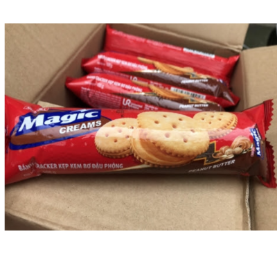 Magic Cracker Peanut Butter 108g x 24 Bags
