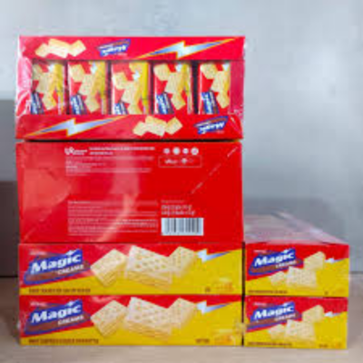 Magic Twin Cracker Sandwich Butter Cream 15g x 20 Pack x 16 Boxs
