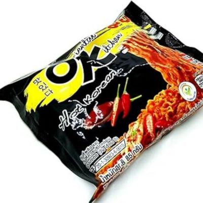 MaMa Dried Instant Noodles Oriental Kitchen Hot Korean Flavour 85g x 24 Bags