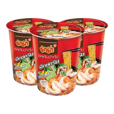 MaMa Instant Cup Noodles Shrimp Tom Yum Flavour 60g x 36 Cups