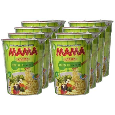 MaMa Instant Cup Noodles Vegetable Flavour 60g x 36 Cups