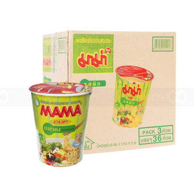 Mama Cup Noodles Vegetable 