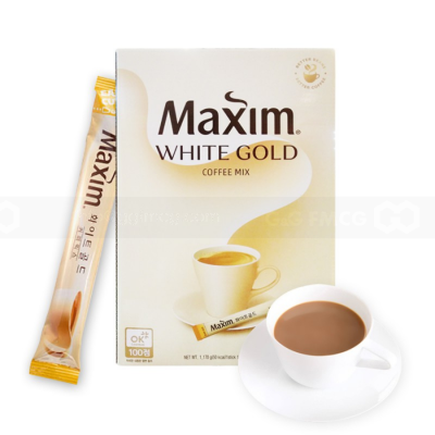 Wholesale Maxim White Gold Coffee Mix 11.7g x 100 sticks x 8 boxes