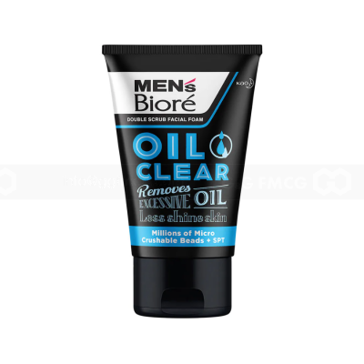 MEN's Biore Facial Foam Oil Clear 100g x 24 Tubes