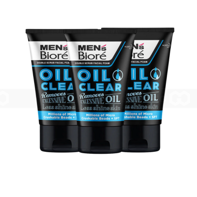 MEN's Biore Facial Foam Oil Clear 50g x 16 Tubes