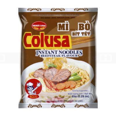 Miliket Beefsteak Noodle 62g x 30 Bags