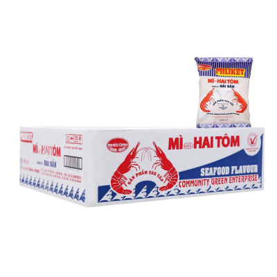 Miliket Kraft Instant Noodle With Seafood 75g x 30 Bags (Halal)