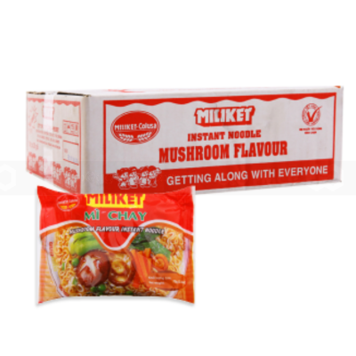 Miliket Vegetable Noodle 70g x 30 Bags