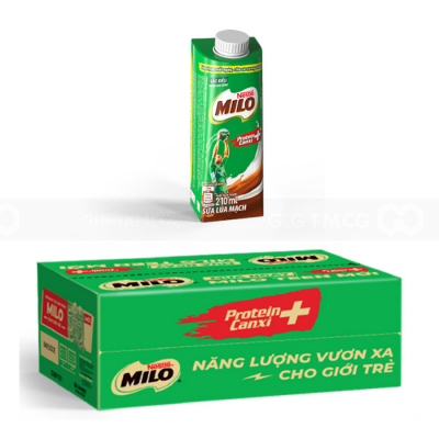 Wholesale Nestle Milo Teen Protein Canxi 210ml x 24 Boxes