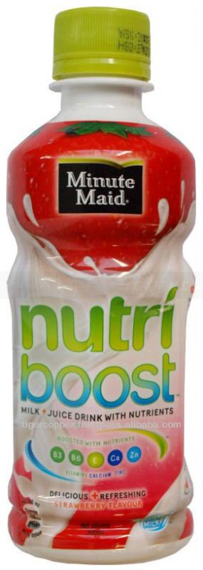 Minute Maid Nutriboots Strawberry Milk 1L