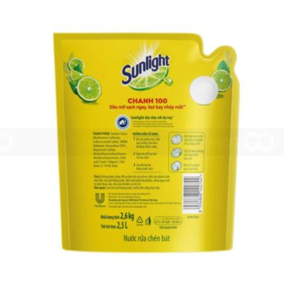 Wholesale Sunlight Dishwashing Lemon 2.6kg x 4 Bags