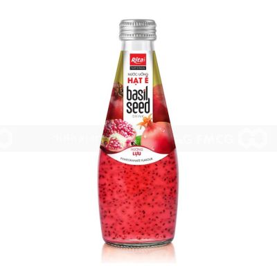 Rita Basil Seed Drink With Pomegranate Flavour 290ml