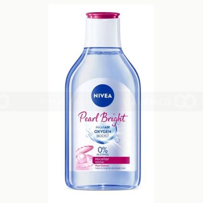Wholesale Nivea Pearl White Micellar Oxygen Boost Micellar Water 400ml x 12 Bottles