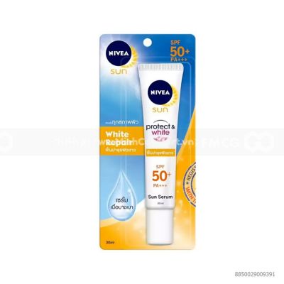 Wholesale Nivea Sun Protect - Whitening Sun Serum SPF50 PA+ 30ml x 12 Tubes