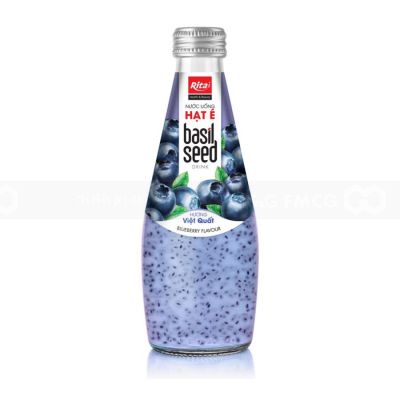 Rita Basil Seed Drink With Blueberry Flavour 290ml
