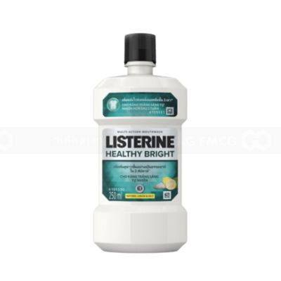 Wholesale Listerine Bright & Clean Mouthwash 250ml x 24 bottles