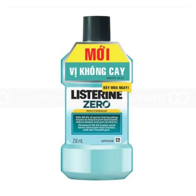 Wholesale Listerine Zero Spicy Mouthwash 250ml x 24 Bottles