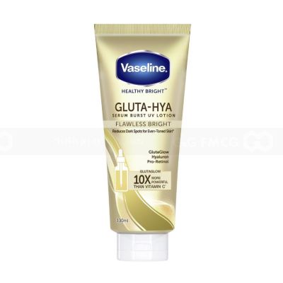 Vaseline Healthy Bright Gluta-Hya Flawless Bright 330ml x 12 Bottles