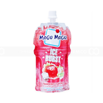 Mogu Mogu Ice Burst Strawberry Flavored Nata De Coco 150ml