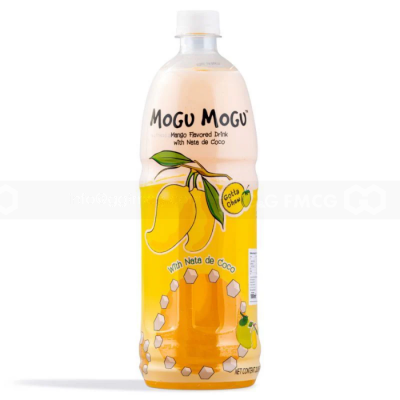 Mogu Mogu Mango Flavored Drink With Natade Coconut  1L