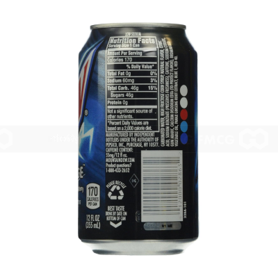 Mountain Dew Can Voltage 12oz x 24 cans