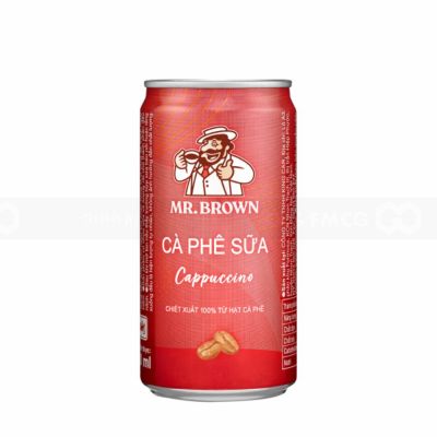 Mr Brown Cappuccino Iced Coffee 240ml x 24 Cans
