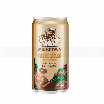Mr Brown Iced Coffee Original Flavor 240ml x 24 Cans