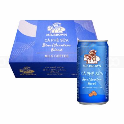Mr Brown Blue Mountain Blend Iced Coffee 240ml x 24 Cans