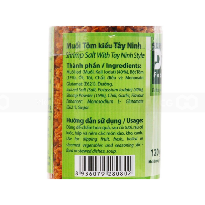 Wholesale Tay Ninh Shrimp Salt 110g x 24 bottles