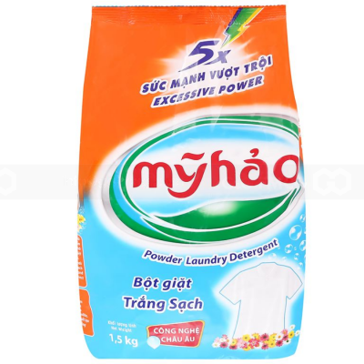 My Hao White Bright Detergent Powder 1.5Kg x 10 Bags