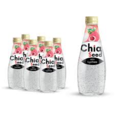 Nawon Chia Seed With Lychee 290ml