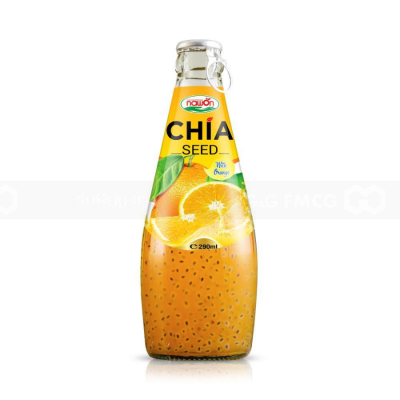 Nawon Chia Seed With Orange 290ml x 24 Bottles