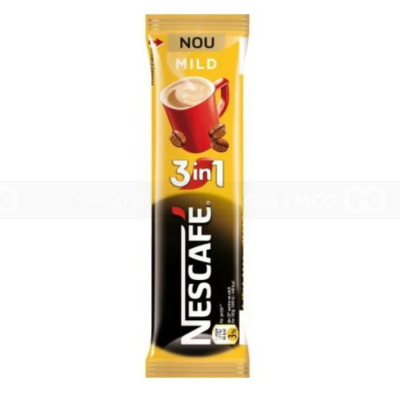 Wholesale Nescafe 3in1 Mild 18gr x 25 sticks x 24 bags