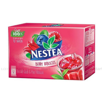 Wholesale Nestea Berry Hibiscus & Red Artichoke Flower 140g (14g x 10 Bags) x 24 Boxes