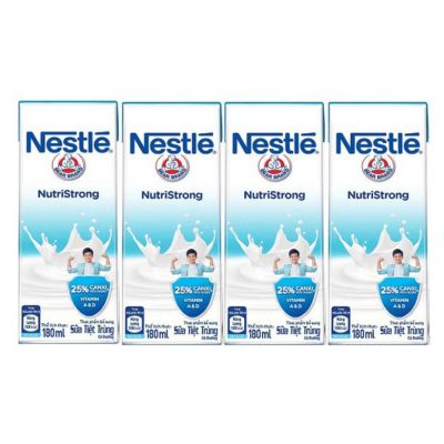 Nestle Nutristrong Fresh Milk 180ml x 4 x 12 Blocks