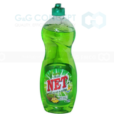 Net Clean Dishwashing Green Tea & Ginger 750g x 15 Bottles
