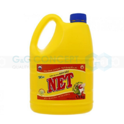 Net Clean Dishwashing Lemon 1.5Kg x 8 Bottles