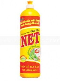 Net Concentrated Dishwashing Liquid Lemon 400g Bottle