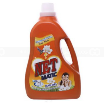 NET Matic Natural Flower Detergent Liquid 3.6kg x 3 Bottles